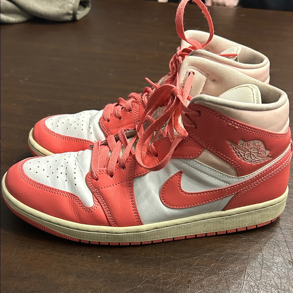 Pink Nike Air Jordans